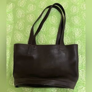 Women’s Black Leather Coach bag